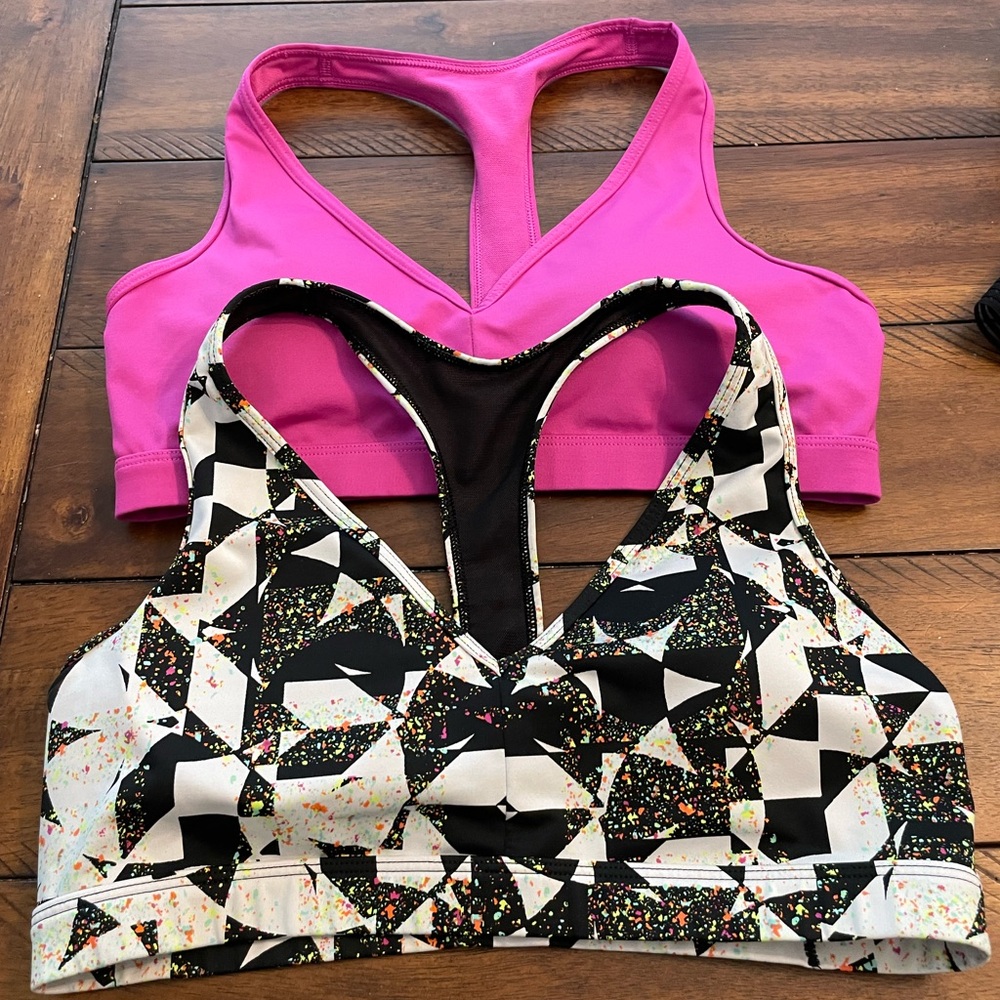 Pair of Lightly Padded Victoria’s Secret Sports Bra Size Large. VGUC